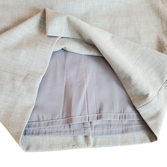 NWT Talbots Gray Pencil Skirt. 10. G0092 - Picture 9 of 13